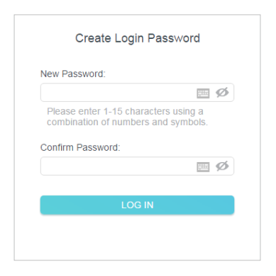 Extender Password Info